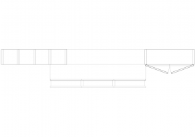 Furniture DWG - 抽屉组合41