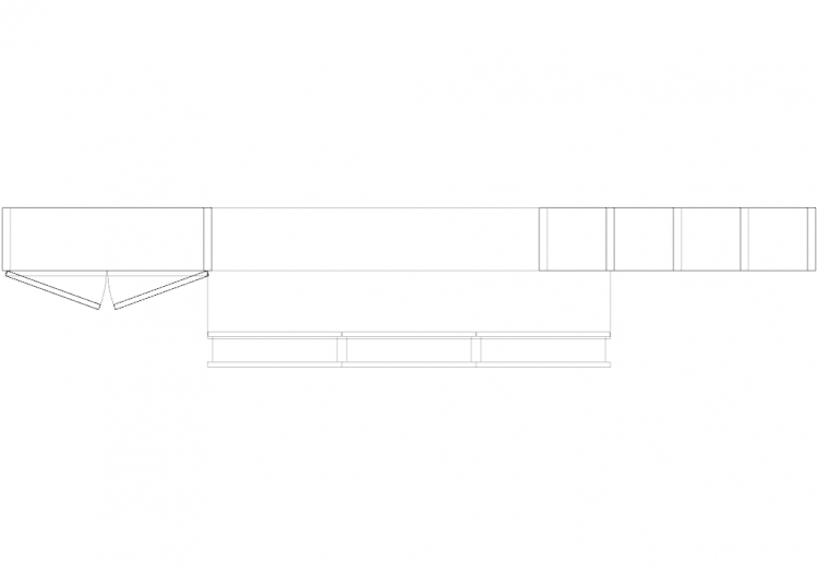Furniture DWG - 抽屉组合42 - ACCA software