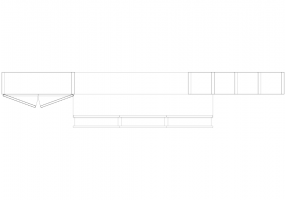 Mobili DWG - Composizione cassetti 42