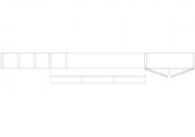 Furniture DWG - 抽屉组合43