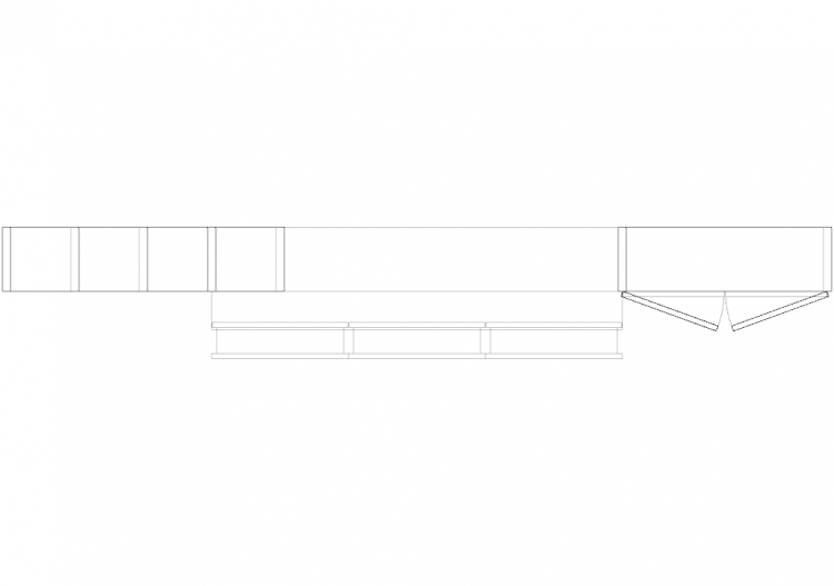 Furniture DWG - 抽屉组合43 - ACCA software