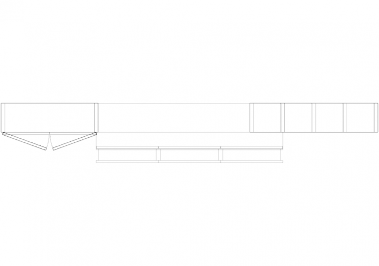 Furniture DWG - 抽屉组合44 - ACCA software