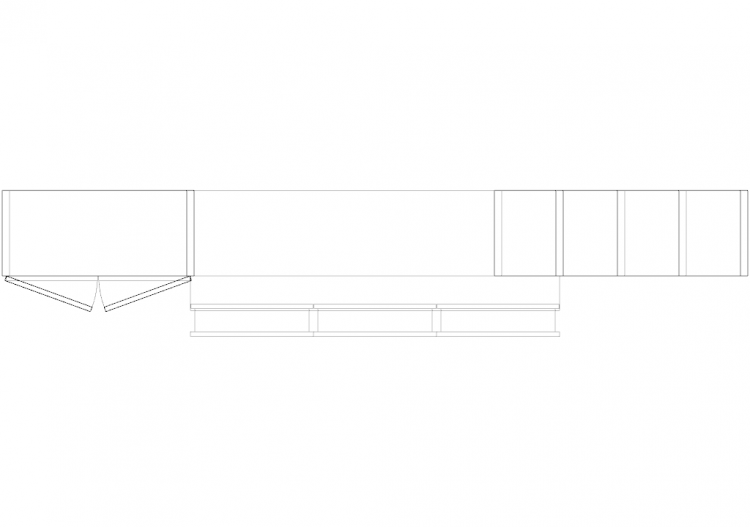 Furniture DWG - 抽屉组合46 - ACCA software