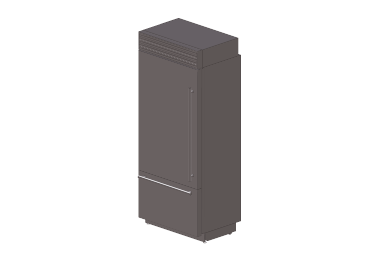 Electroménagers 3D - Réfrigérateur combiné Luxury Cool,... Electroménagers 3D - Réfrigérateur combiné Luxury Cool,...
