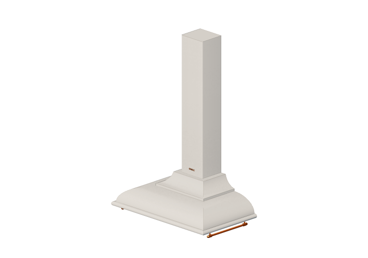 Elettrodomestici 3D - Cappa a parete, 90 cm, rame – Smeg -... Elettrodomestici 3D - Cappa a parete, 90 cm, rame – Smeg -...