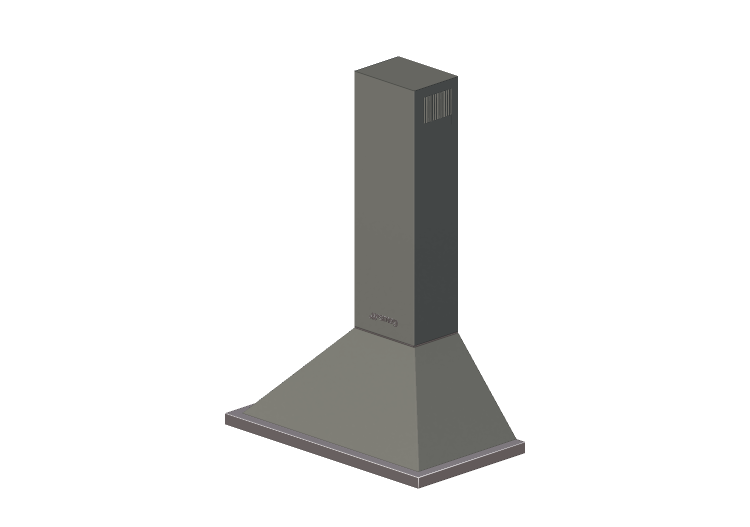 Electrodomésticos 3D - Campana de pared, 90 cm, gris... Electrodomésticos 3D - Campana de pared, 90 cm, gris...