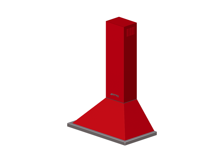 3D Haushaltgeräte - Wandmontierte Dunstabzugshaube, 90 cm,... 3D Haushaltgeräte - Wandmontierte Dunstabzugshaube, 90 cm,...