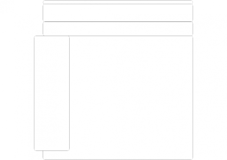 Mobili DWG - Divano tipo 2 02 - ACCA software