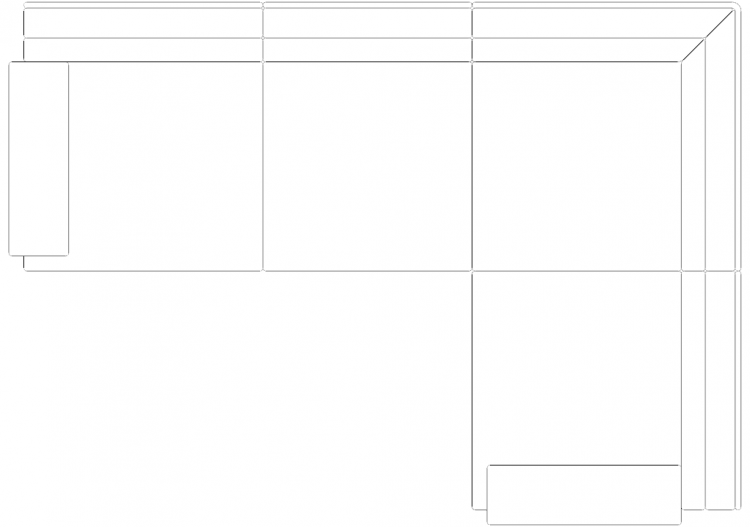 Mobili DWG - Divano tipo 2 07 - ACCA software