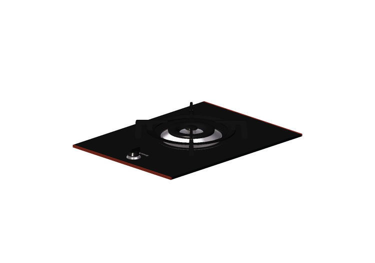 Electroménagers 3D - Table de cuisson à gaz - Smeg -... Electroménagers 3D - Table de cuisson à gaz - Smeg -...