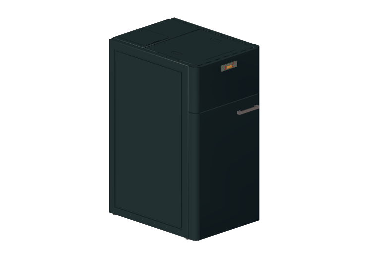 3D Boiler - Wood pellet boiler – Solzaima – SZM A 30 KW -... 3D Boiler - Wood pellet boiler – Solzaima – SZM A 30 KW -...