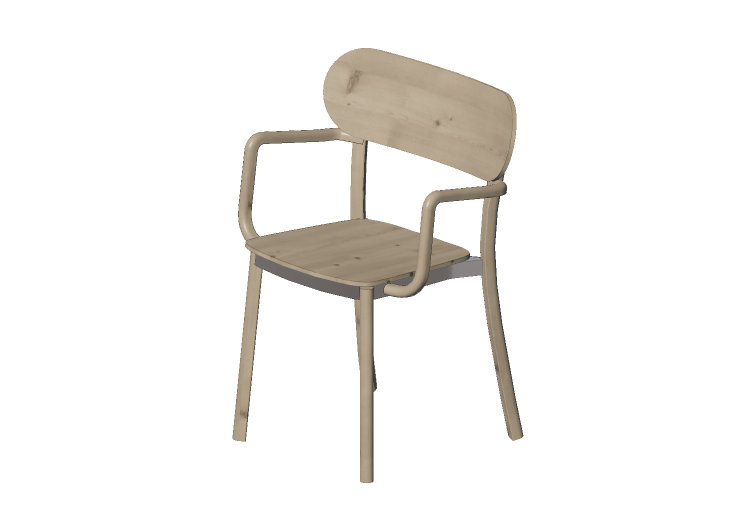 3D Chairs - Solid birch chair - Stolab - Hundranian - 9061... 3D Chairs - Solid birch chair - Stolab - Hundranian - 9061...