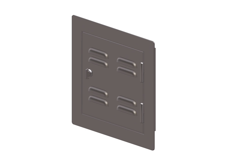 Ante 3D - Porta de metal - Sunstone - C VSDL12 R - Sunstone Ante 3D - Porta de metal - Sunstone - C VSDL12 R - Sunstone