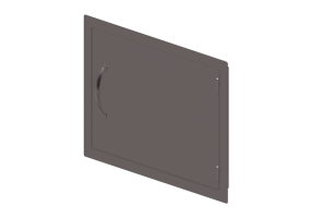 Ante 3D - Porta de metal - Sunstone - DH1724 R