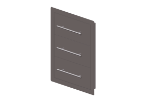 Vantaux 3D - Vantail en m&eacute;tal - Sunstone - TEX 16TD