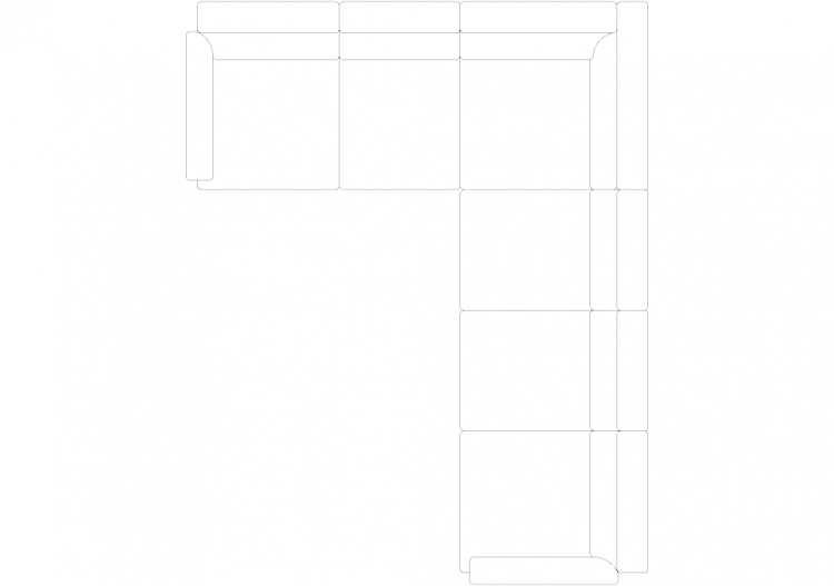 Mobili DWG - Divano tipo 4 10 - ACCA software