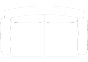 Furniture DWG - Type 5 sofa 02