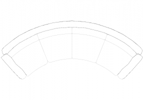 Furniture DWG - 类型5沙发05