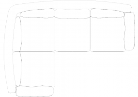 Furniture DWG - 类型5沙发06