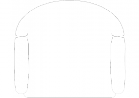 Furniture DWG - 类型5沙发11