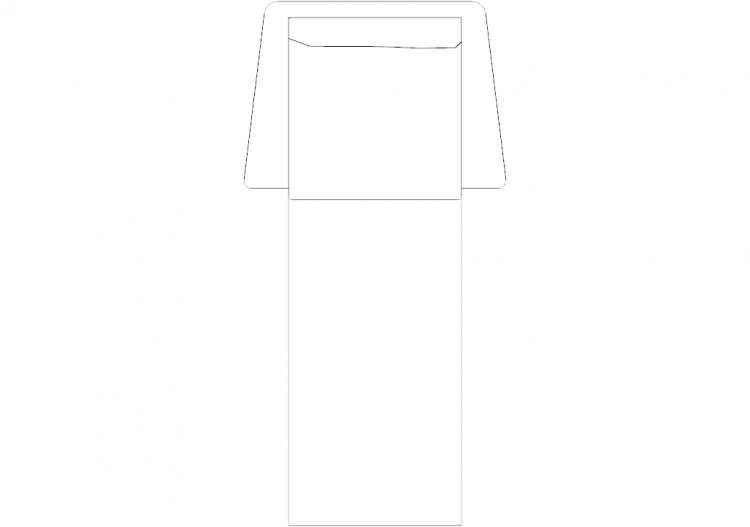 Mobili DWG - Divano letto 01 - ACCA software