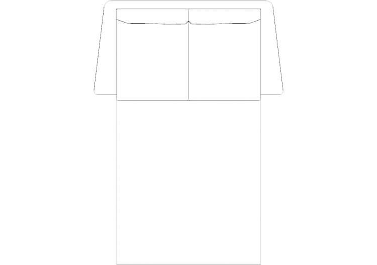 Furniture DWG - 沙发床02 - ACCA software
