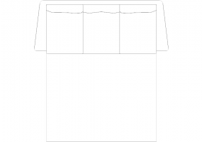Furniture DWG - 沙发床04