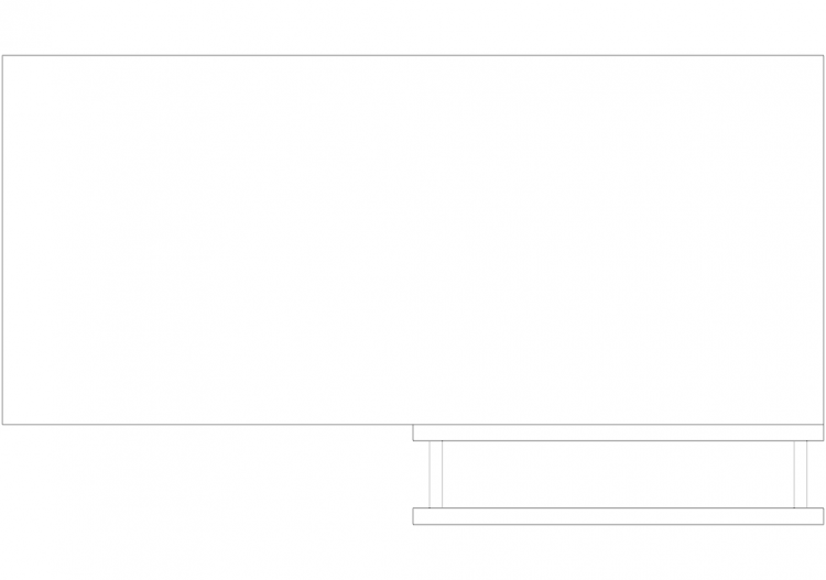 Bureau DWG - Armoires tiroirs 09 - ACCA software