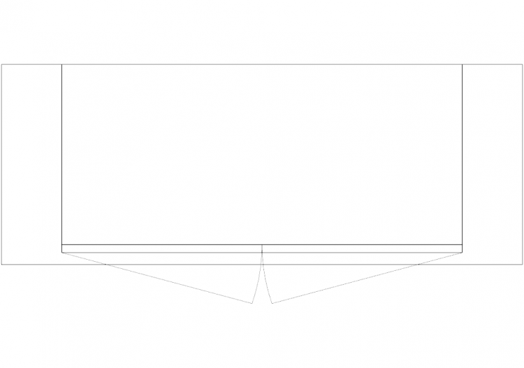 Bureau DWG - Armoires tiroirs 22 - ACCA software