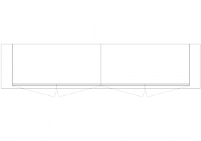 Bureau DWG - Armoires tiroirs 23