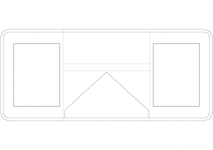Ufficio DWG - Scrivanie tipo 1 06 - ACCA software