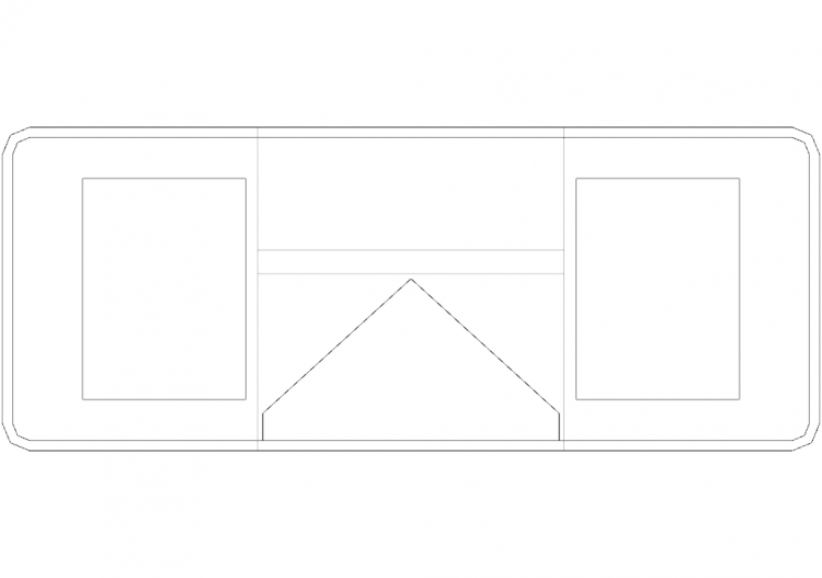 Ufficio DWG - Scrivanie tipo 1 14 - ACCA software