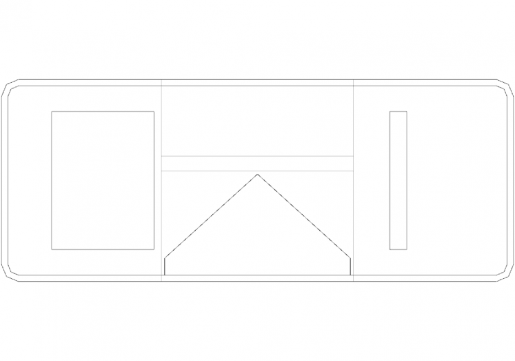 DWG 办公室 - 类型1办公桌15 - ACCA software