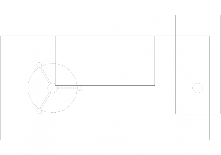 Ufficio DWG - Scrivanie tipo 3 19 - ACCA software