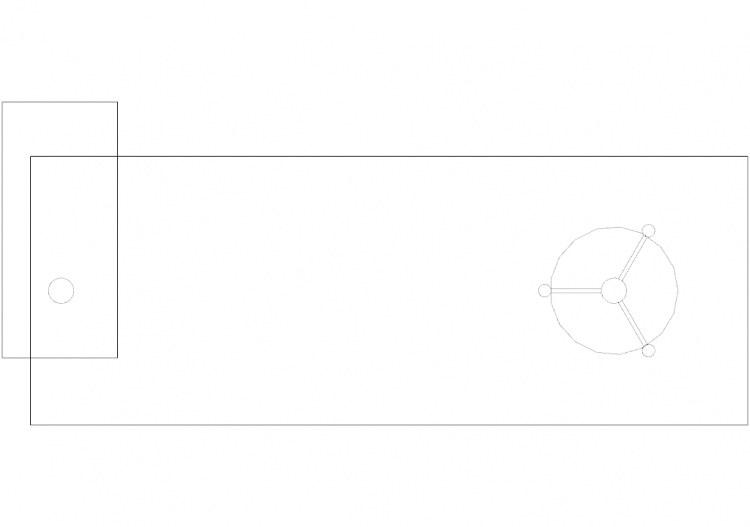 Office DWG - Type 3 Desks 22 - ACCA software