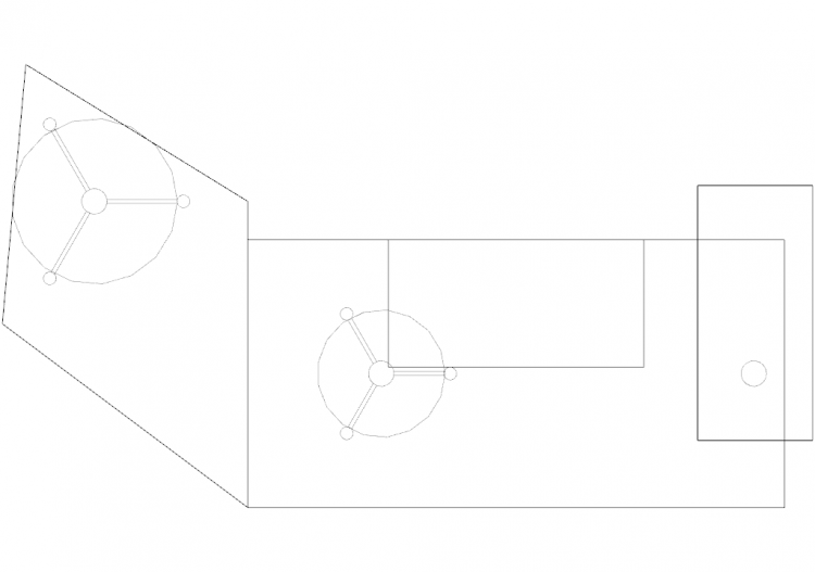Office DWG - Type 3 Desks 29 - ACCA software
