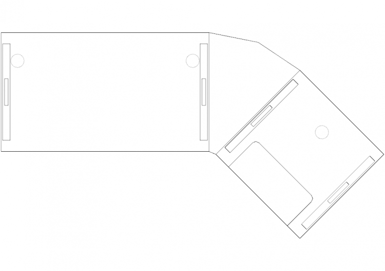 Bureau DWG - Poste Composition A45 10 - ACCA software