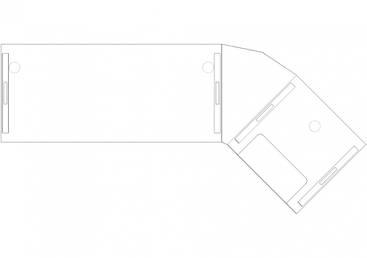 Office DWG - Workstation Composition A45 12 - ACCA software