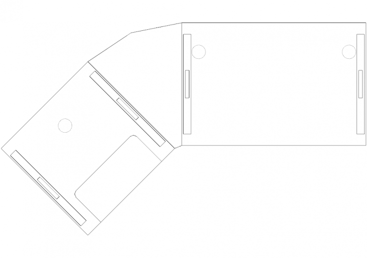 Office DWG - Workstation Composition A45 13 - ACCA software