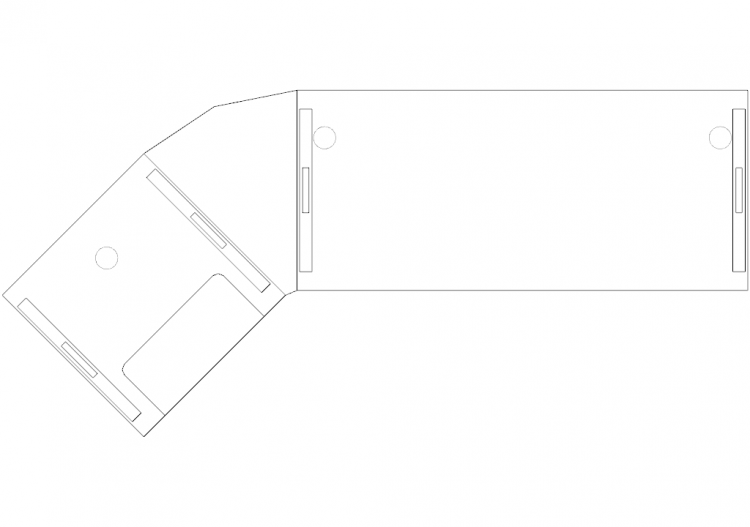 Bureau DWG - Poste Composition A45 16 - ACCA software