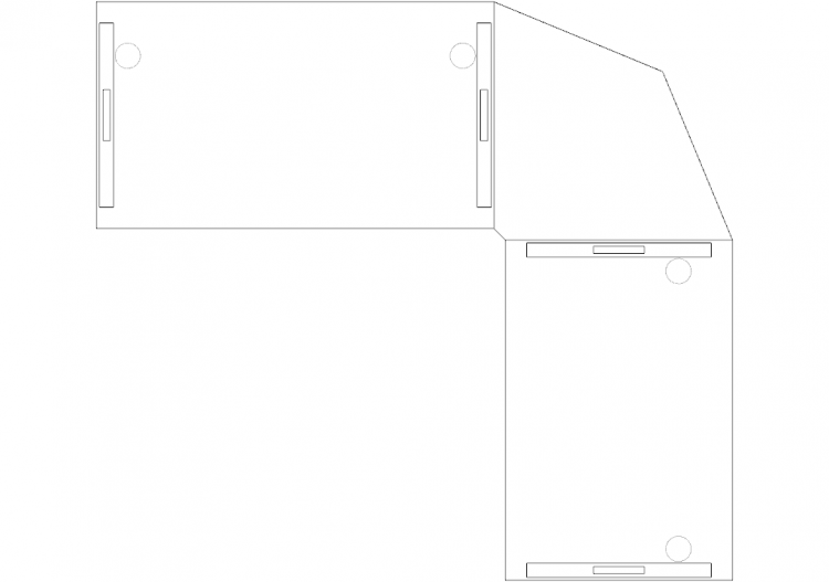 Büro DWG - Arbeitsplatz Kombination A90 10 - ACCA software