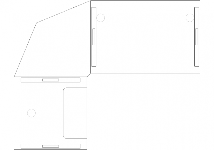 Oficina DWG - Puesto composición A90 13 - ACCA software