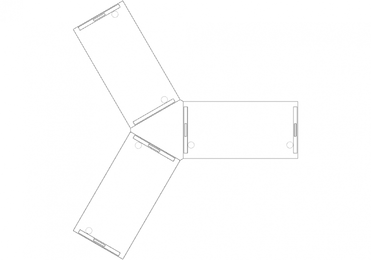 Oficina DWG - Puesto composición LIN 16 - ACCA software
