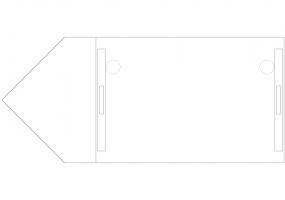 Office DWG - Workstation Composition TND 05