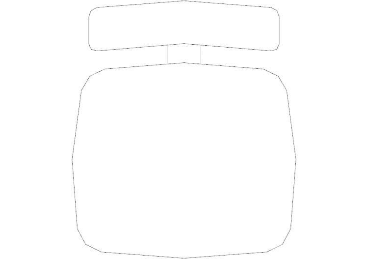 Büro DWG - Stuhl 01 - ACCA software