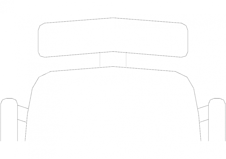 Office DWG - Chair 04 - ACCA software