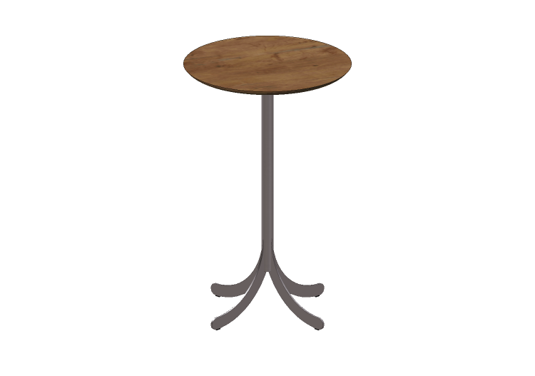 Petites Tables 3D - Table ronde avec base en acier - Atlas... Petites Tables 3D - Table ronde avec base en acier - Atlas...