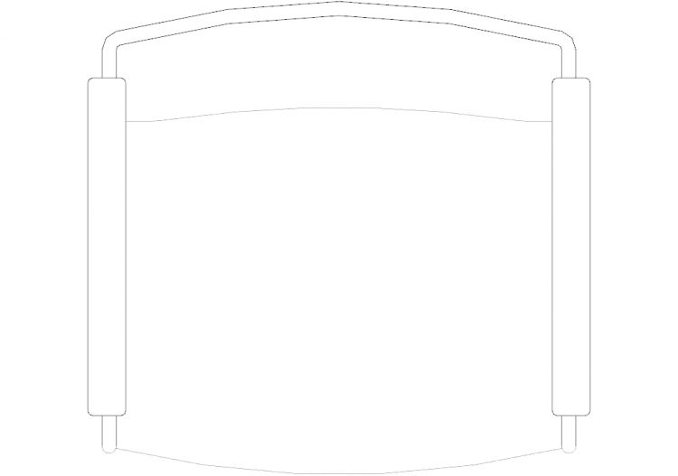 Bureau DWG - Chaise 07 - ACCA software