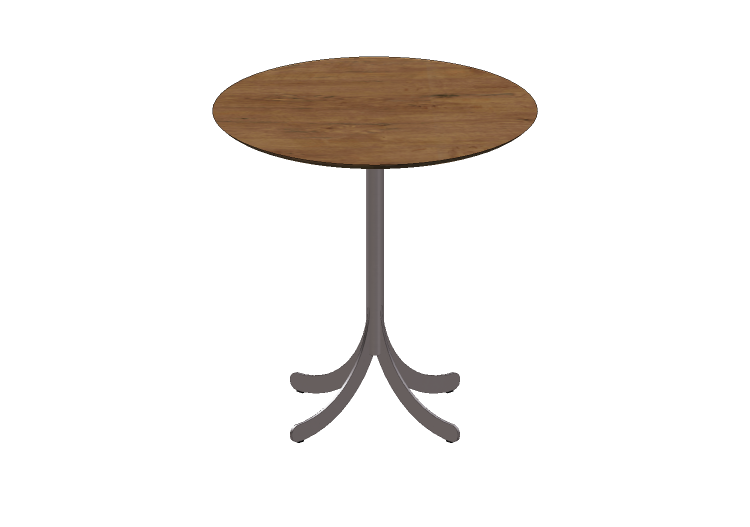 Petites Tables 3D - Table ronde avec base en acier - Atlas... Petites Tables 3D - Table ronde avec base en acier - Atlas...