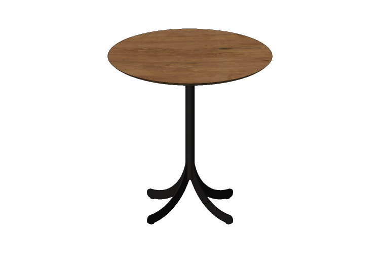 Mesitas 3D - Mesa redonda con base de acero - Atlas -... Mesitas 3D - Mesa redonda con base de acero - Atlas -...